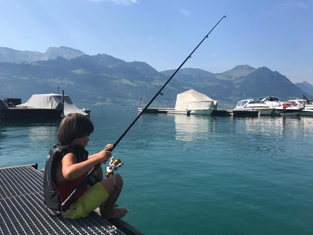 Ferienwohnungen Mit 4 Betten In Gersau Direkt Am Vierwaldstaettersee Eksteriør billede